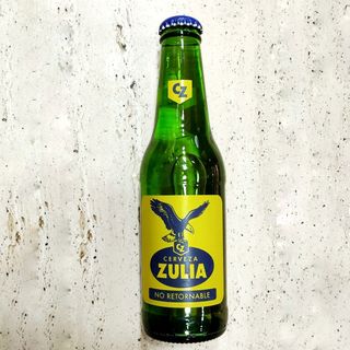 Cerveza Zulia tipo pilsen. 300 ml