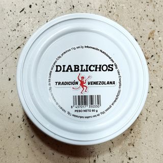 Paté de jamón york Diablichos. 80 gr