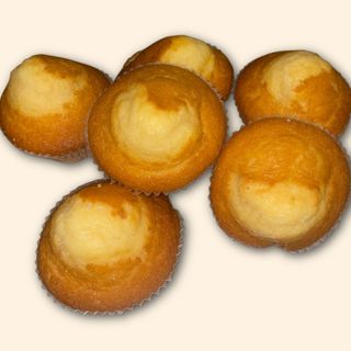 Madalenas Sin Azúcar Bolsa 6 Uds. 550 Gr. aprox