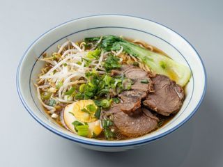 Ramen de ternera con salsa sukiyaki
