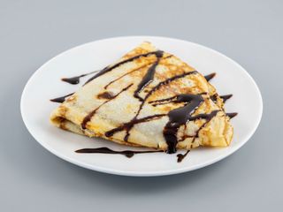 Crepe Con Chocolate Y Avellana
