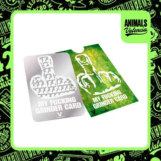 Grinder Tarjeta Metalico FukYou