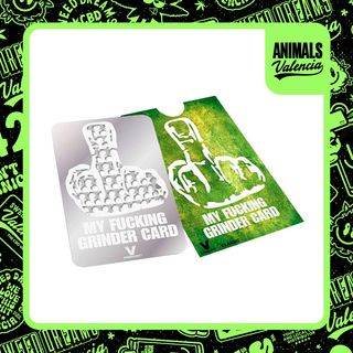 Grinder Tarjeta Metalico FukYou