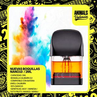 Boquilla Nano10 Tutti Frutti 2Ml