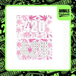 Grinder Tarjeta Metalico 420 Rosa