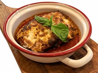 Parmigiana de berenjenas