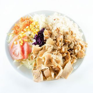 ARROZ POLLO ENSALADA(Grande)