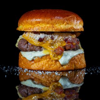 Burger Carbonara