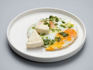 Huevos Fritos En Tortilla