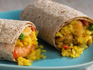 Burrito Exquisito de Paella Valenciana
