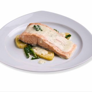 Salmón en salsa menta (365 g)