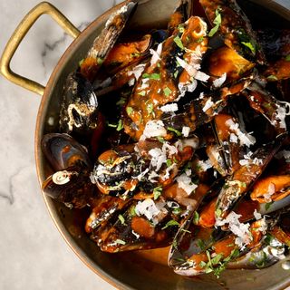 Mejillones al estilo Luini 