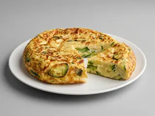 Tortilla de calabacín y patatas entera 1 kg