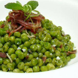Guisantes con jamón