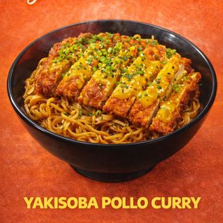 Yakisoba pollo curry