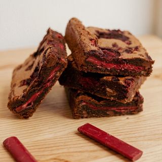 Brownie de Frambuesa