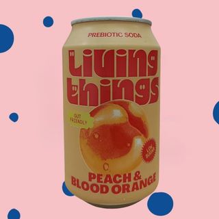 Soda Prebiótica de Durazno y Naranja Sanguínea