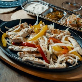 Fajitas de pollo