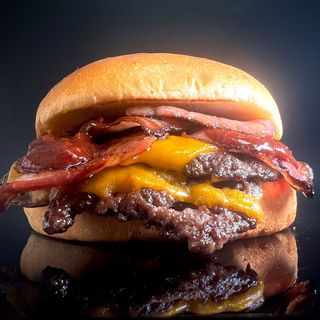 Hamburguesa La del Fuego