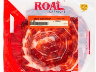 Jamón de Bellota Ibérico 50% Raza Ibérica – Cortado a Cuchillo - 100 gr.