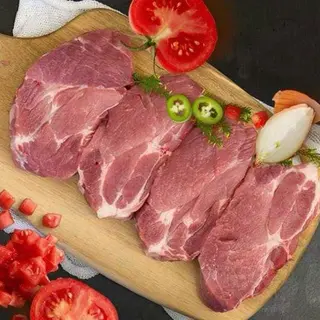 Filetes de Aguja de Cerdo - 1 kg