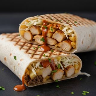 Tacos con 2 carne / Tacos with 2 meats