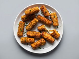 Menu Deep Fried Mozzarella