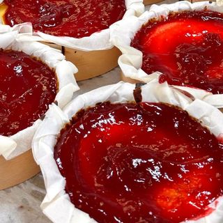 Basque cheesecake frambuesa