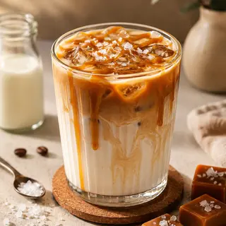 Caramelo salado latte