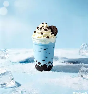 Blue cookie