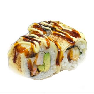 California gambas y queso Flameado(8uds)