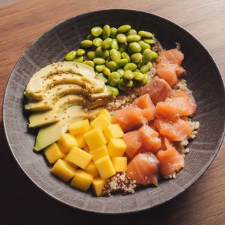 Bowl de salmón