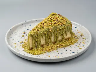 TARTA DE QUESO Y PISTACHO.(SIN GLUTEN)