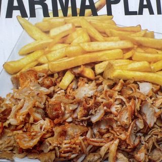 Shawarma en Plato Solo Carne