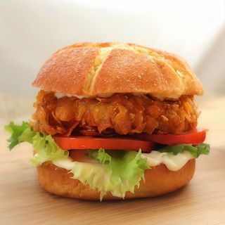 Burguer pollo crispy