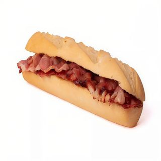 Bocadillo de bacon + queso