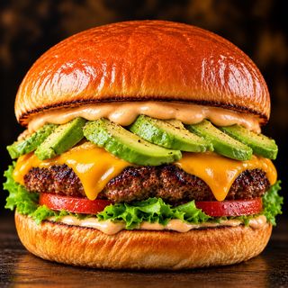 Burger De Aguacate