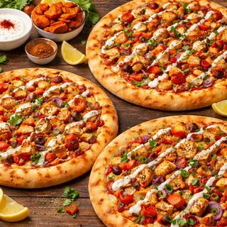 3 PIZZA POLLASTRA TIKKA