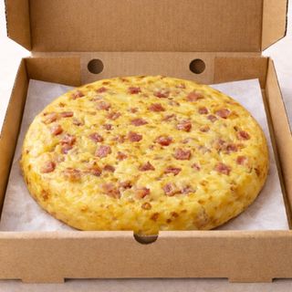 TORTILLA RÚSTICA CON JAMÓN