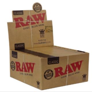 Raw King Size Classic (Ancho) -Caja 50 Libritos