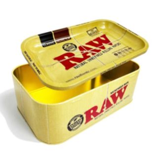 Raw Munchies Box - Caja metálica + Bandeja RAW