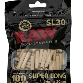 Raw Black Filters Super Long
