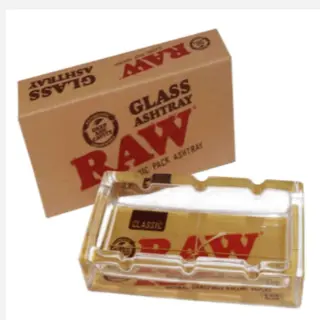 Raw Pack Cenicero Cristal