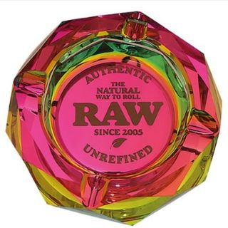 Raw Cenicero Cristal Rainbow