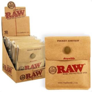 Raw Cenicero de Bolsillo