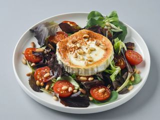 Ensalada de queso de cabra 