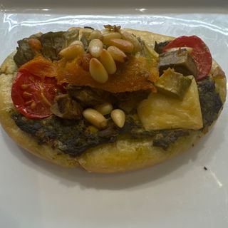 Coqueta brie espinacas