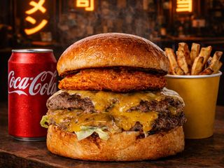 DILURIO OLOT CHEESE + PATATAS + BEBIDA