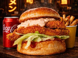 BIG BANG FRIED CHICKEN + PATATAS + BEBIDA