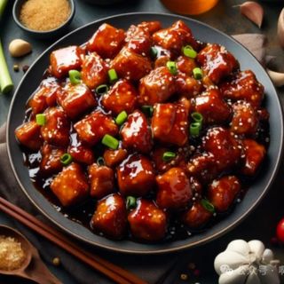 Pollo salteado con salsa de soja 酱爆鸡丁